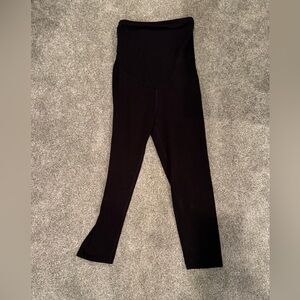 a:glow Black Maternity Leggings
